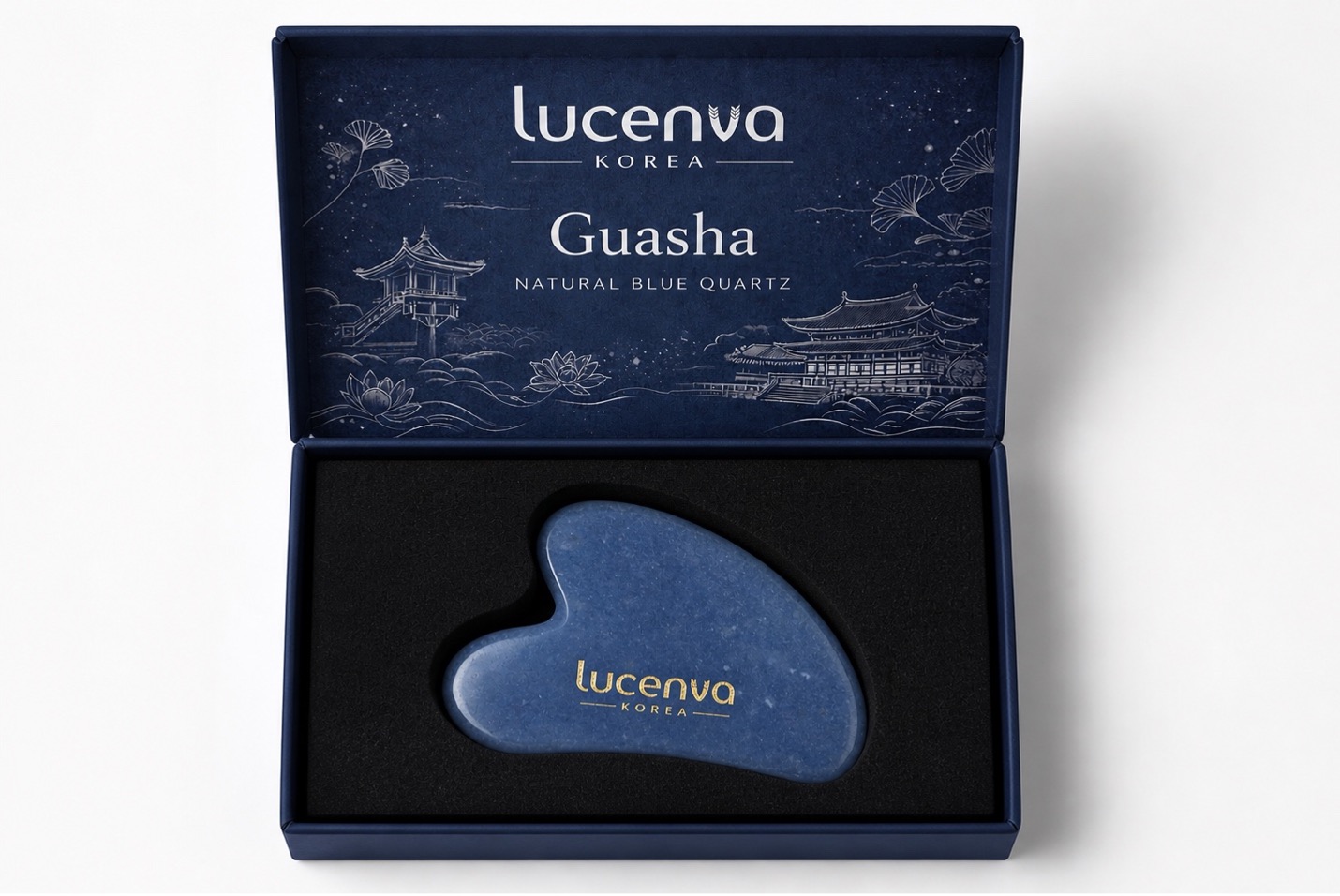 Đá Guasha Hộp Quà Lucenva