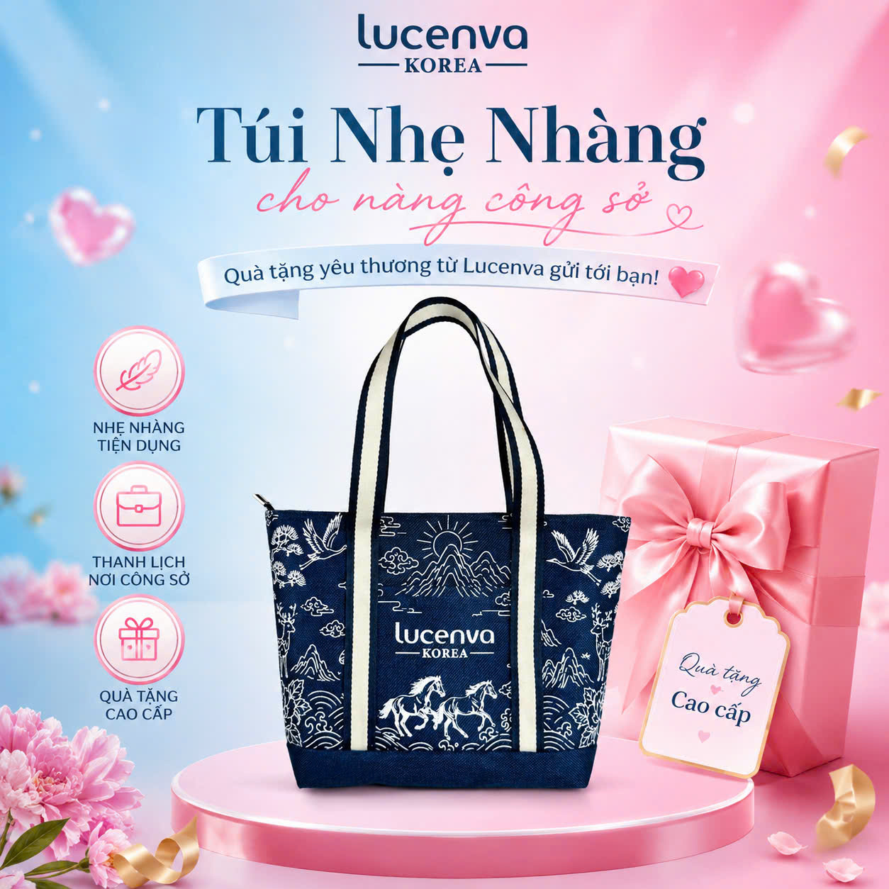 Túi Nhẹ Nhàng Lucenva